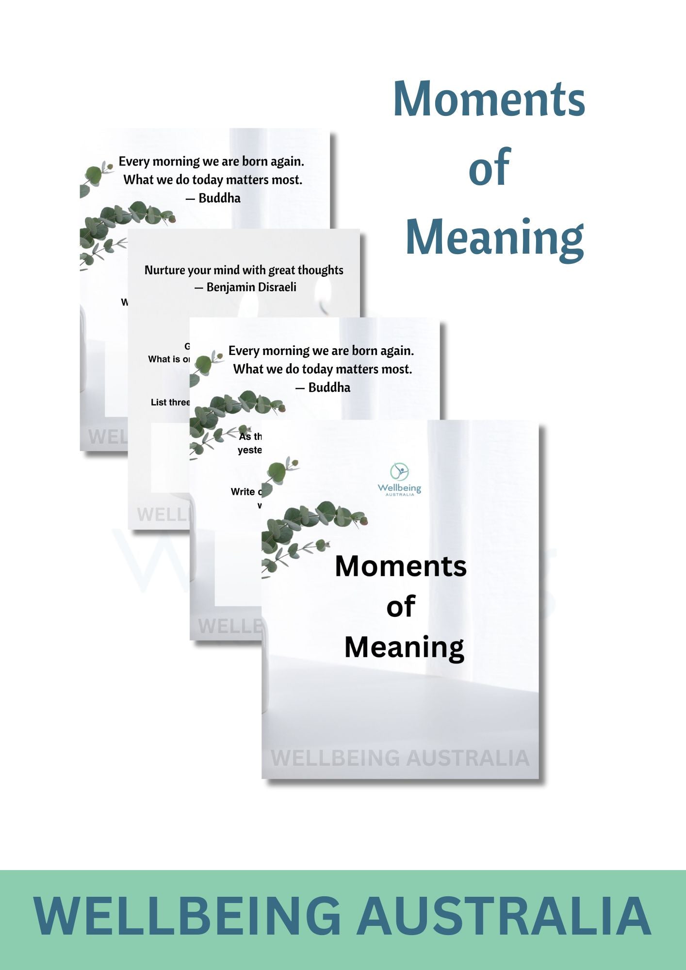 Moments of Meaning - White Theme