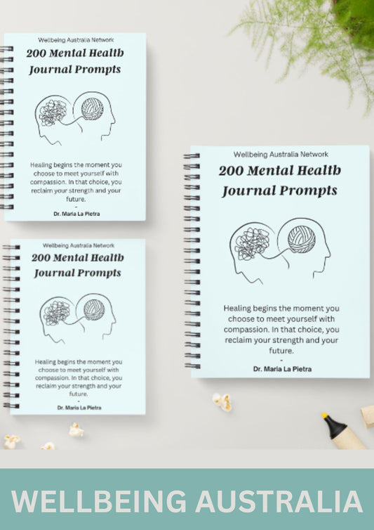 Mental Health Journal Prompts - By Dr. Maria La Pietra