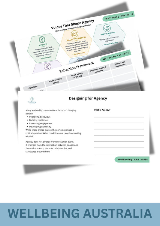 Designing for Agency & The Agency Ecosystem