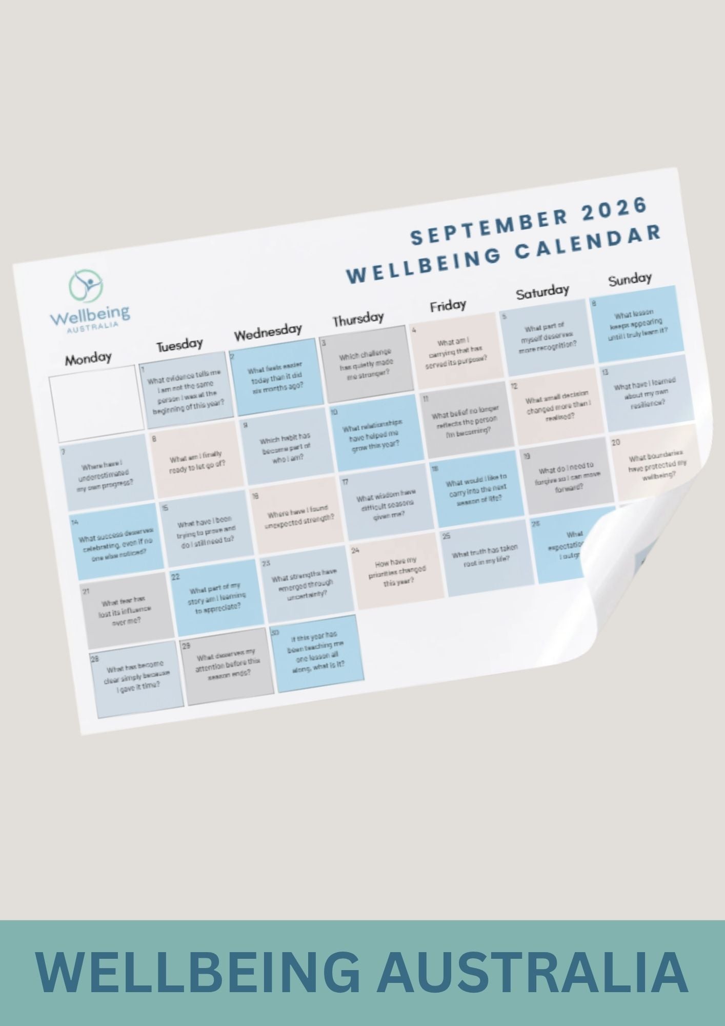 Your September 2026 Wellbeing Calendar