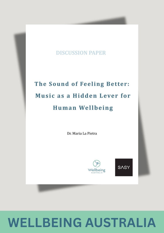 The Sound of Feeling Better:  Music as a Hidden Lever for Human Wellbeing