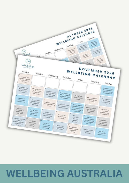 Your November 2026 Wellbeing Calendar