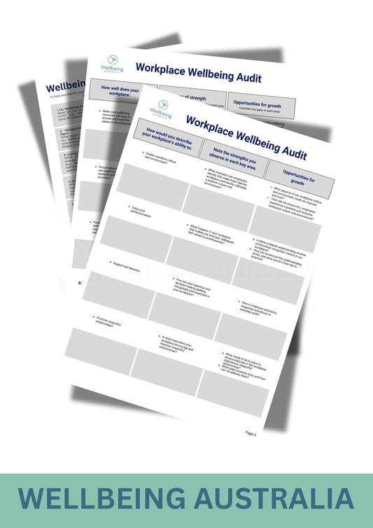 Workplace Wellbeing Audit
